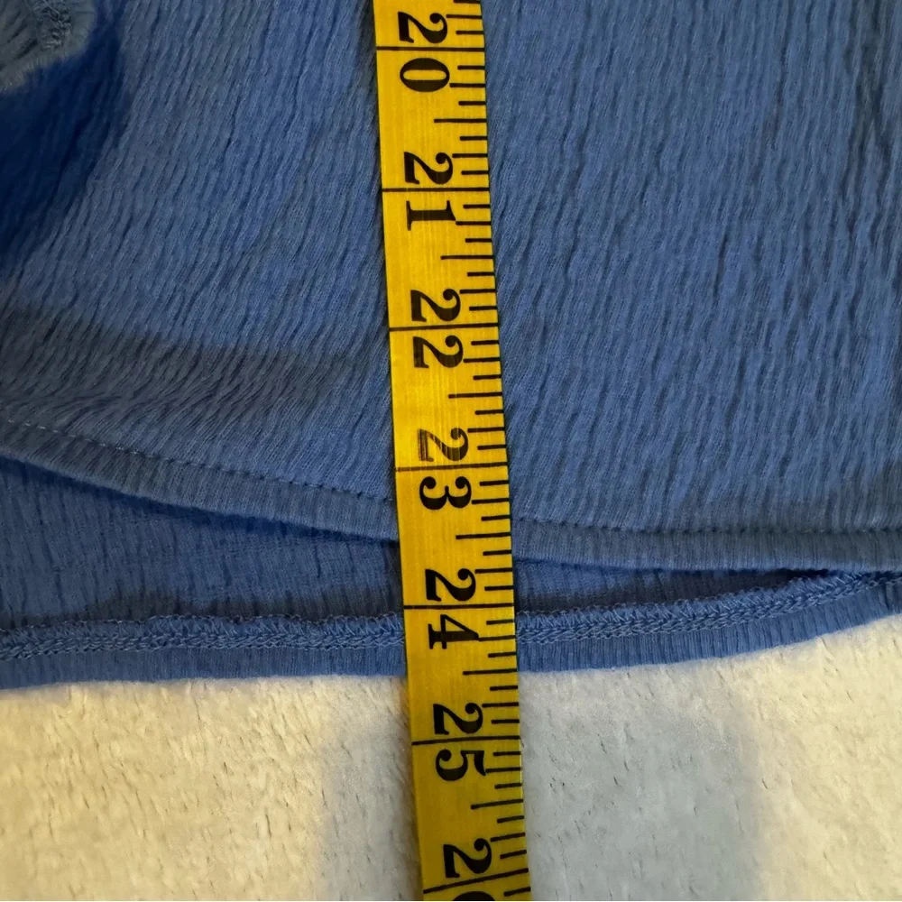 Talbots Tie Hem Button Front Shirt - Picture 4 of 8